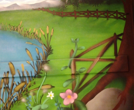 Atelier Graff – Paysage – Collège Grimaux
