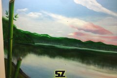 Graffiti-professionnel-graffeur-artiste-suoz-bambou-deocration-customsz-paysage-graff-street-art-sunset-coucher-de-soleil-rochefort-la-rochelle-poitou-charentes-France