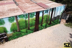 graffiti-decoration-suoz-nature-conteneur-artiste-street-art-trompe-loeil-Millau-parc-de-loisirs-des-Bouscaillous