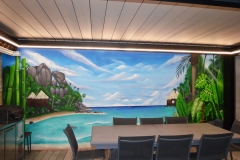 Decoration-street-art-foret-tropical-ocean-lagon-plage