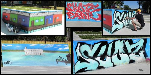 Lire la suite à propos de l’article Workshop Atelier Graffiti Ados -Skate Park  – Château d’Oléron